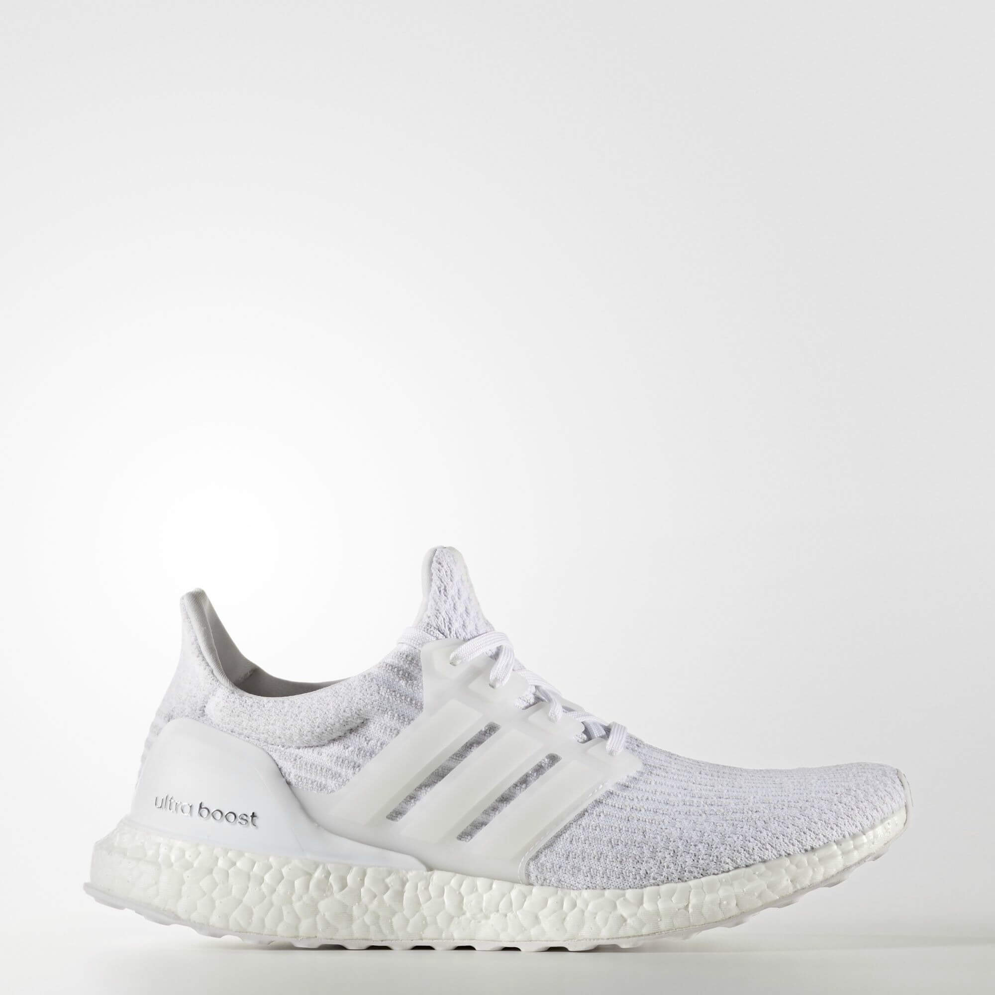 Adidas Boost Ultra White shoe laces