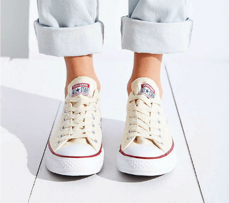 how long are converse high top laces