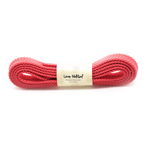 Light red EQT 120cm shoelaces
