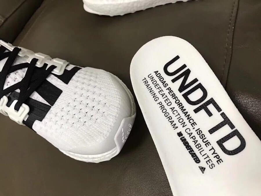 White Undefeated Adidas Ultra Boost