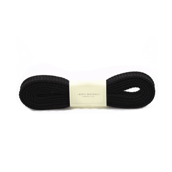 black shoelaces for sneakers