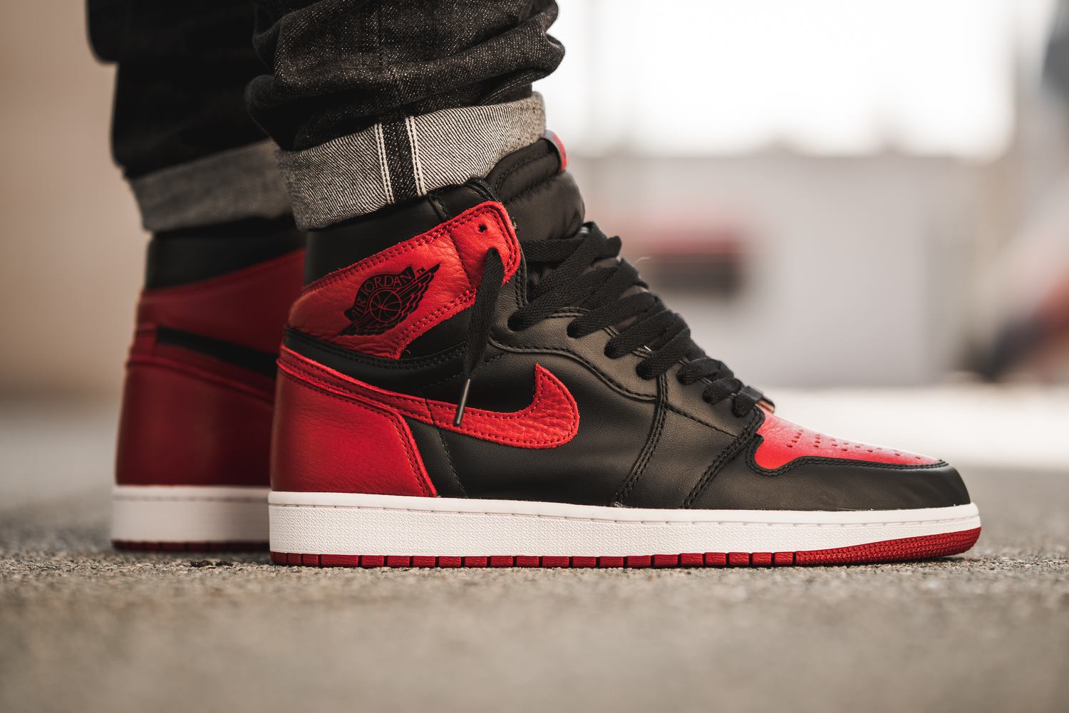 jordan 1 mid shoelace length